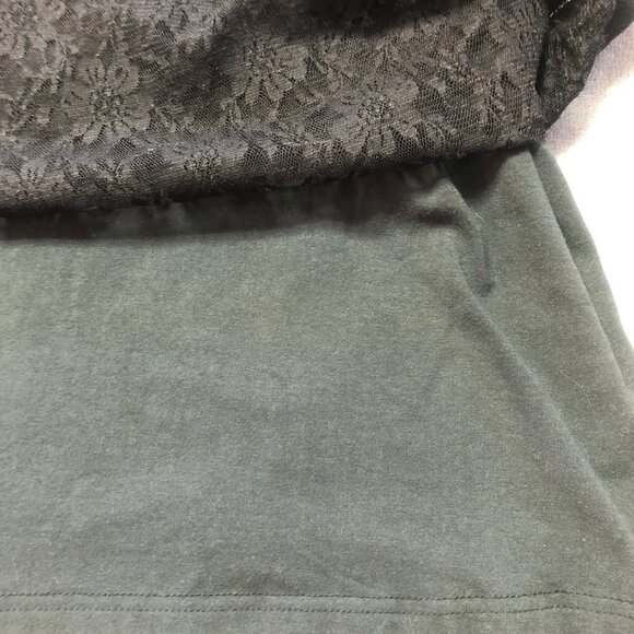 Harlow Black Lace Sleeveless Open Back Mini Party Dress Size Large - Picture 8 of 14